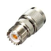Переходник (NU-312) N(m) / UHF(f) < 400МГц