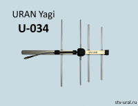 Y4-UHF. Antenna URAN Yagi ULB-034-b50  410-460МГц 7,5x16 dBi